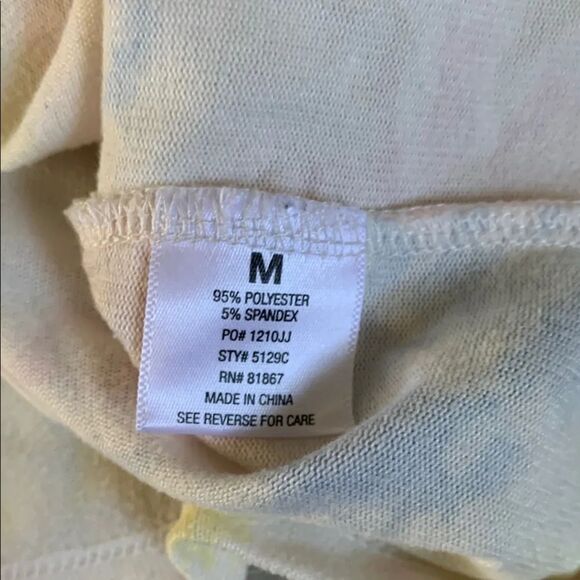 Kikit Vibrant Yellow and Pink Fitted Buttoned Tank Top And Pants Pajamas - Picture 8 of 11